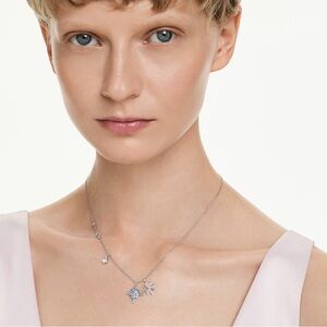 Swarovski Swarovski Crystal Symbolica pendant Star, Blue, Rhodium plated NEW